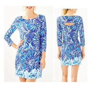 NWOT Lilly Pulitzer Hollee Dress Iris Blue Zanzibar Zoo Size XL